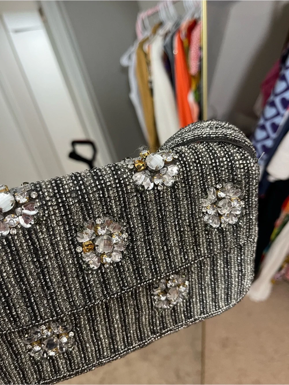ANTHROPOLOGIE  Fiona Beaded Bag